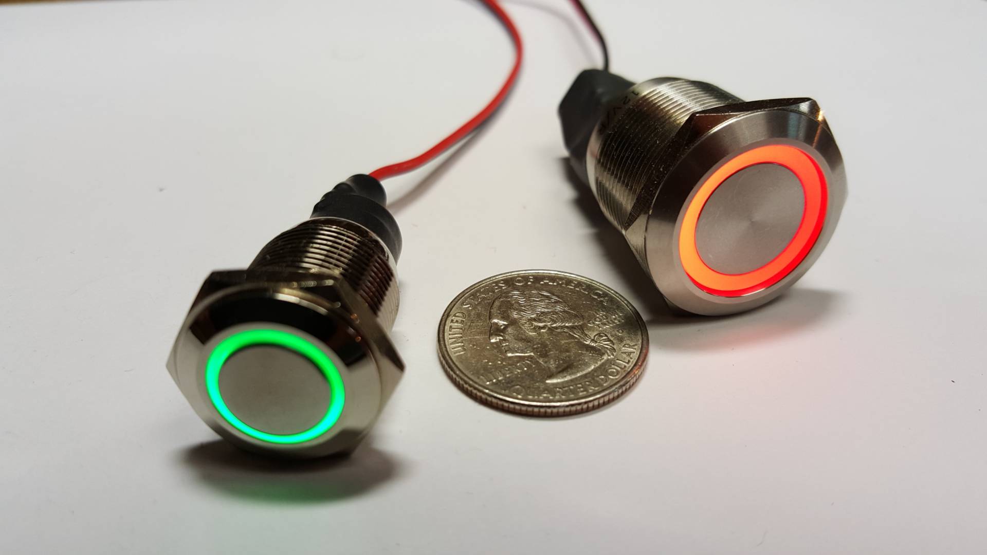 Illuminated Billet Push Button Switches (L75) — image 2