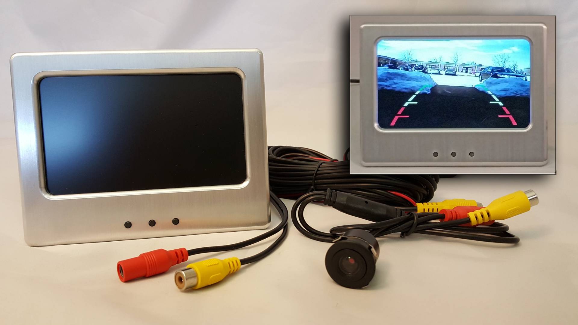 License Plate Mounted Backup Camera Monitor (IT-MON-LP) — image 2