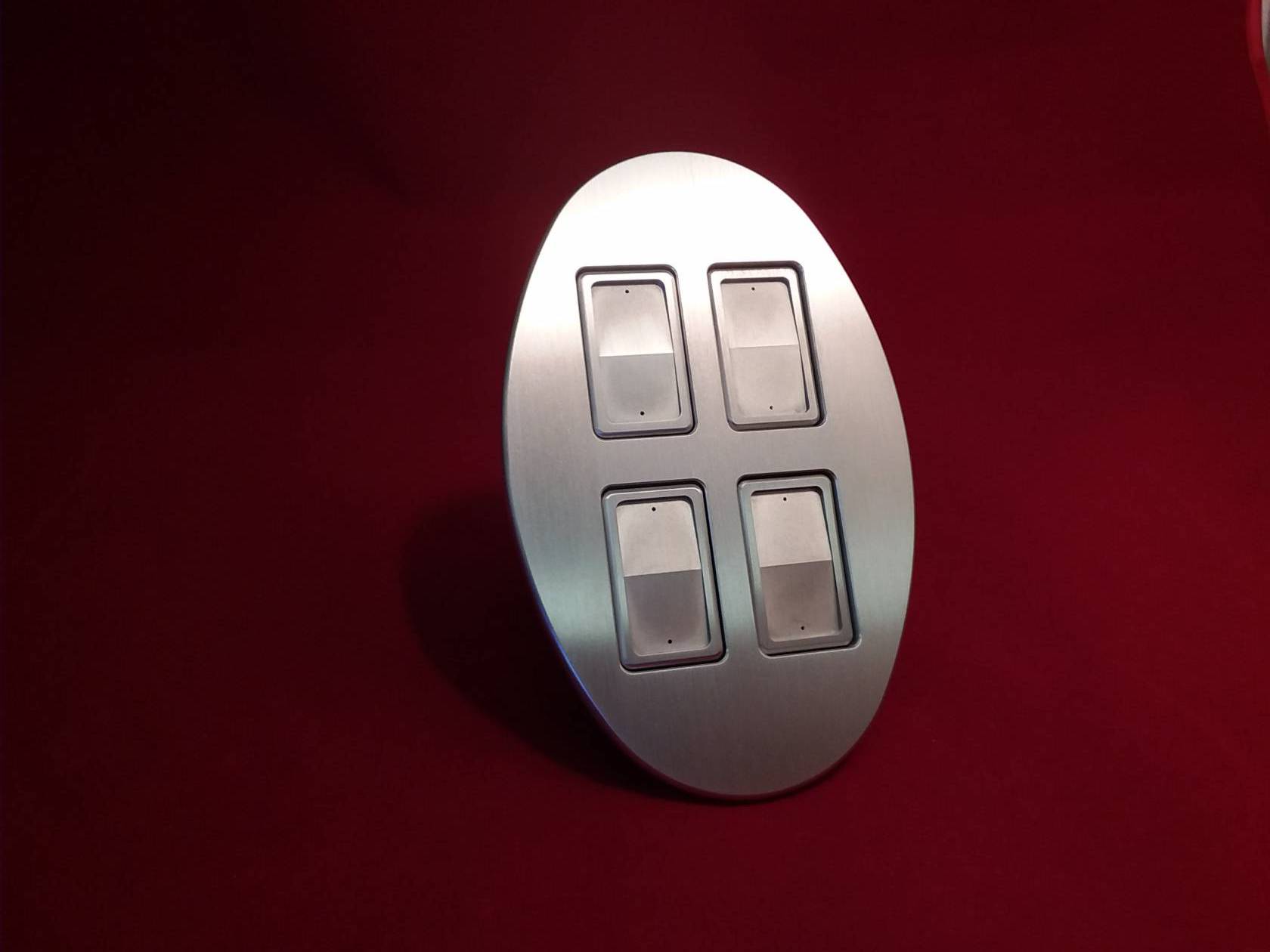 Universal SS Oval Power Window Switches (PW-5O), Oval — image 3
